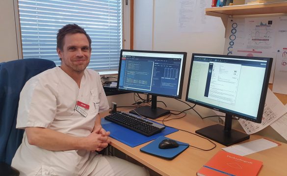 Jonas Selmeryd på Västmanlands sjukhus Västerås